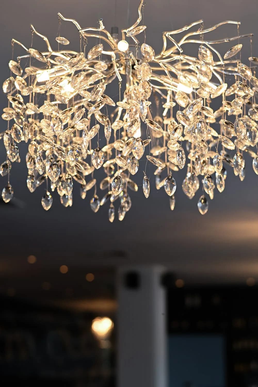 Murano-style chandelier
